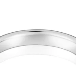 Anel aliança de casamento em ouro branco 3 mm TOUS Alianças