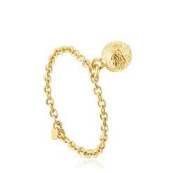 Anel corrente em ouro Sylvan