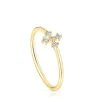 Anel cruz em ouro e diamantes Les Classiques