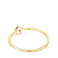 Anel em ouro com rodolita Cool Joy