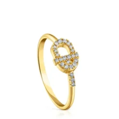 Anel em ouro e diamantes TOUS MANIFESTO