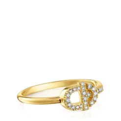Anel em ouro e diamantes TOUS MANIFESTO