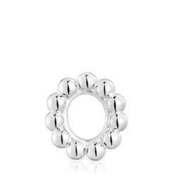 Argola em prata 4 mm Gloss