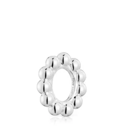 Argola em prata 4 mm Gloss