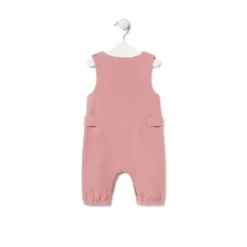 Babygrow de bebé Geome cor-de-rosa
