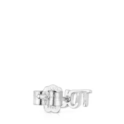 1/2 brinco em prata Logo