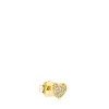 Brinco Les Classiques em ouro com diamantes