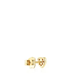 Brinco Les Classiques em ouro com diamantes
