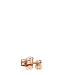 Brinco Les Classiques urso em Ouro rosa com Diamantes