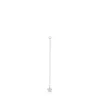 Brinco solto comprido estrela em ouro branco com diamantes TOUS Grain