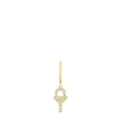 Brinco solto em ouro e diamantes TOUS MANIFESTO