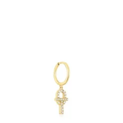 Brinco solto em ouro e diamantes TOUS MANIFESTO