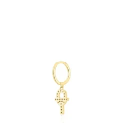 Brinco solto em ouro e diamantes TOUS MANIFESTO