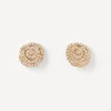 Brincos ATELIER Rosa de Abril em Ouro com Diamantes