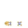 Brincos em ouro e tanzanite Color Pills