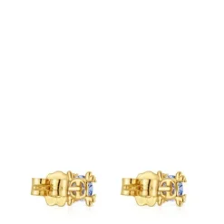Brincos em ouro e tanzanite Color Pills