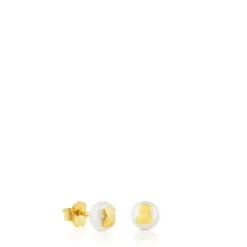 Brincos TOUS Bear em Ouro