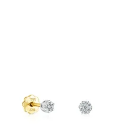 Brincos TOUS Diamonds em ouro