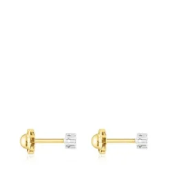 Brincos TOUS Diamonds em ouro