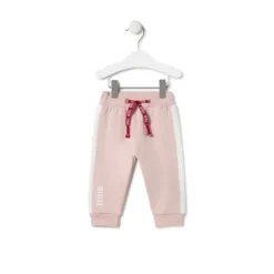 Calças desportivas Casual cor-de-rosa