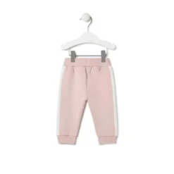 Calças desportivas Casual cor-de-rosa