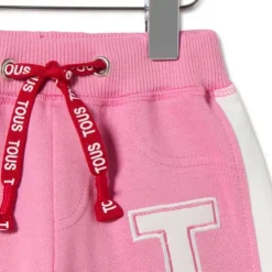 Calças desportivas Casual cor-de-rosa