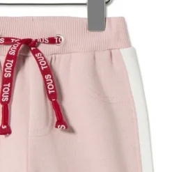 Calças desportivas Casual cor-de-rosa
