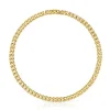 Colar curto banhado a ouro de 18 K sobre prata com motivos urso Bold Bear