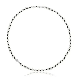 Colar em nylon preto com pérolas cultivadas de 42 cm TOUS MANIFESTO