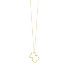 Colar Silueta em Ouro