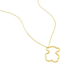 Colar Silueta em Ouro