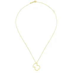 Colar Silueta em Ouro