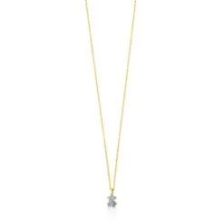 Colar TOUS Puppies em Ouro branco e Diamantes