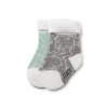 Conjunto de 2 pares de peúgas de bebé SSocks verde