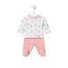 Conjunto de bebé recém-nascido Colors cor-de-rosa