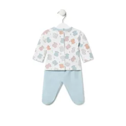 Conjunto de bebé recém-nascido Colors azul