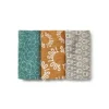 Conjunto de mantilhas de 3 MMuse multicolor