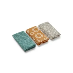 Conjunto de mantilhas de 3 MMuse multicolor