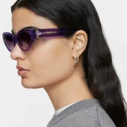 Óculos de sol lilases TOUS Cat Eye