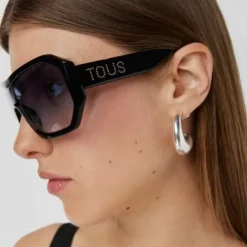 Óculos de sol pretos Studs Mask