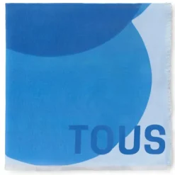 Foulard azul TOUS Blurry Bear