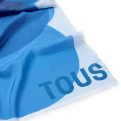 Foulard azul TOUS Blurry Bear