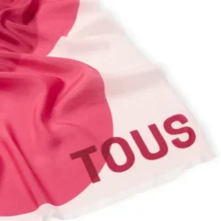 Foulard fúcsia TOUS Blurry Flower