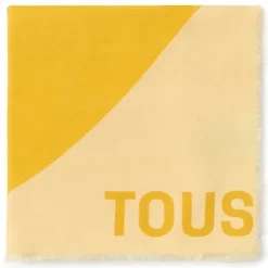 Foulard mostarda TOUS Blurry Heart