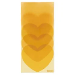 Foulard mostarda TOUS Blurry Heart