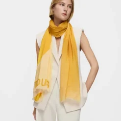 Foulard mostarda TOUS Blurry Heart