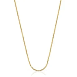 Gargantilha banhada a ouro de 18 K sobre prata, 45 cm, TOUS Chain
