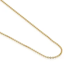 Gargantilha banhada a ouro de 18 K sobre prata, 45 cm, TOUS Chain