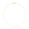 Gargantilha TOUS Chain em Ouro com argolas pequenas, 40 cm.