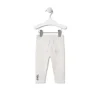 Leggings de menina Casual cor crua